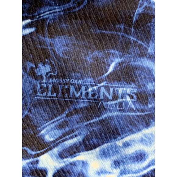 Mossy Oak Elements USA Vapor LS Shirt S Fishing Swim 8928 - Picture 5 of 7